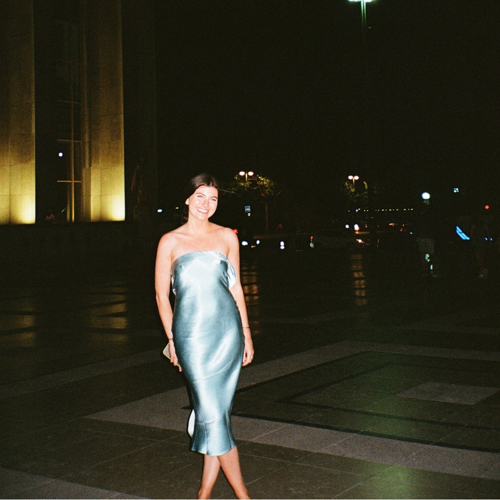 Bec + Bridge Moon Dress in Sea Spray